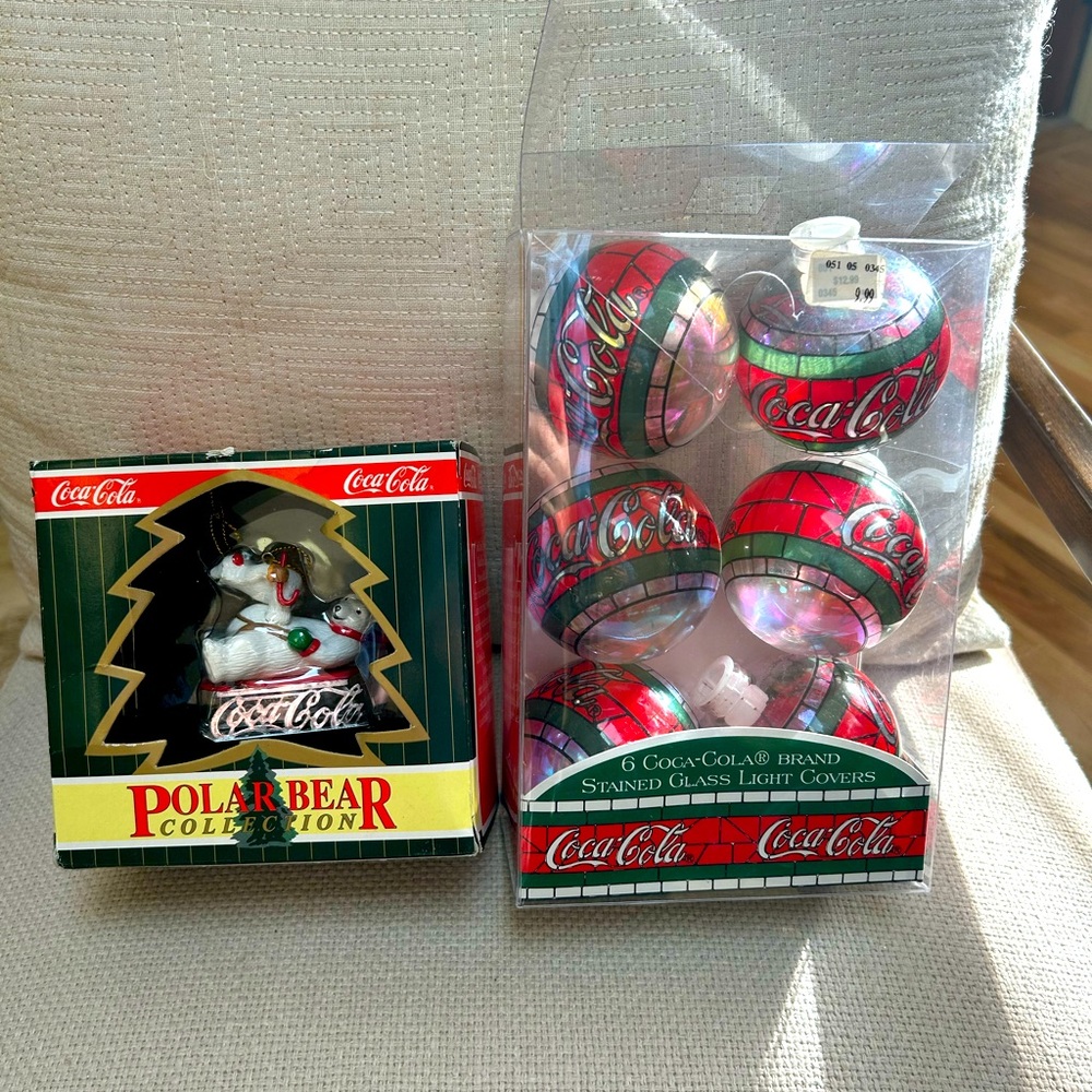 Coca Cola Ornaments